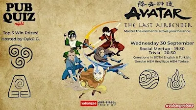 Avatar the Last Airbender Quiz: Questions in both English & Turkish