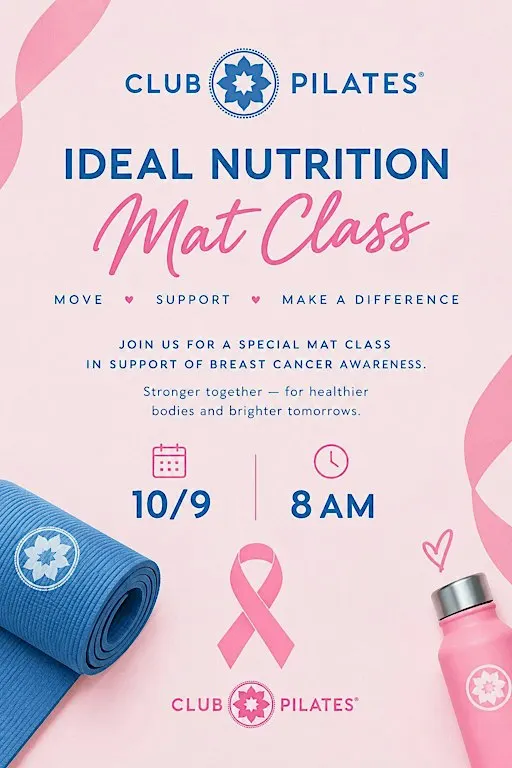 Club Pilates mat class