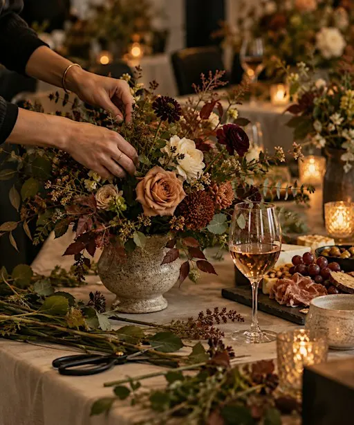 Fall Floral Workshop at Cotton Court