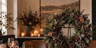 Holiday Wreath Workshop at Cotton Court