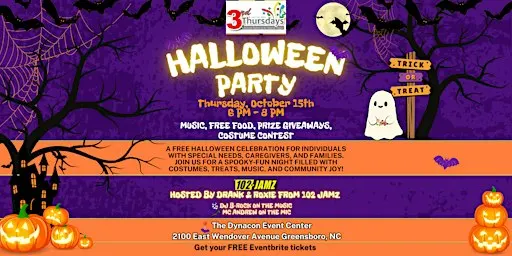 3rd Thursdays: Halloween Party