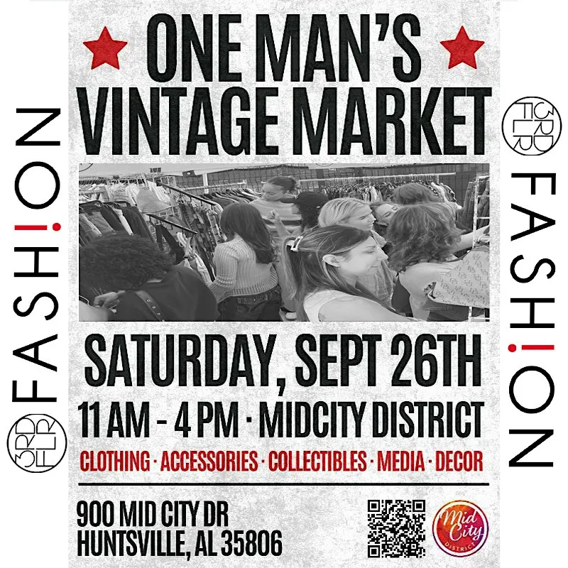 FREE ONE MAN'S VINTAGE MARKET W/ 3RD FLR FASHION