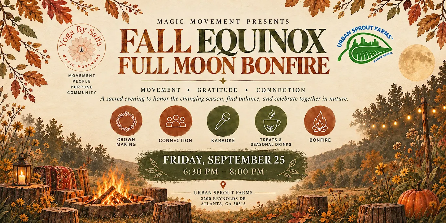 Fall Equinox Full Moon Bonfire