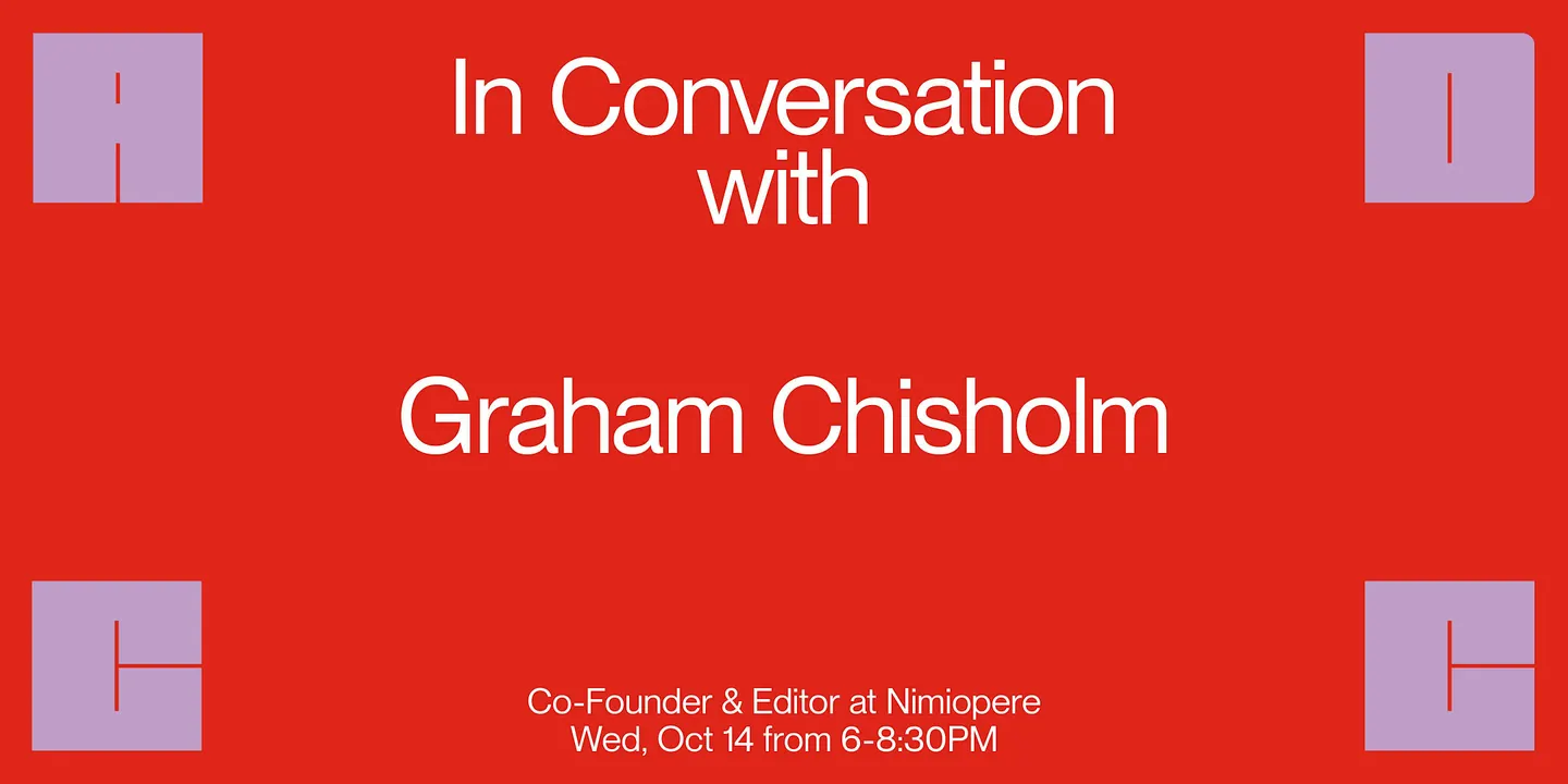 In Conversation With...Graham Chisholm