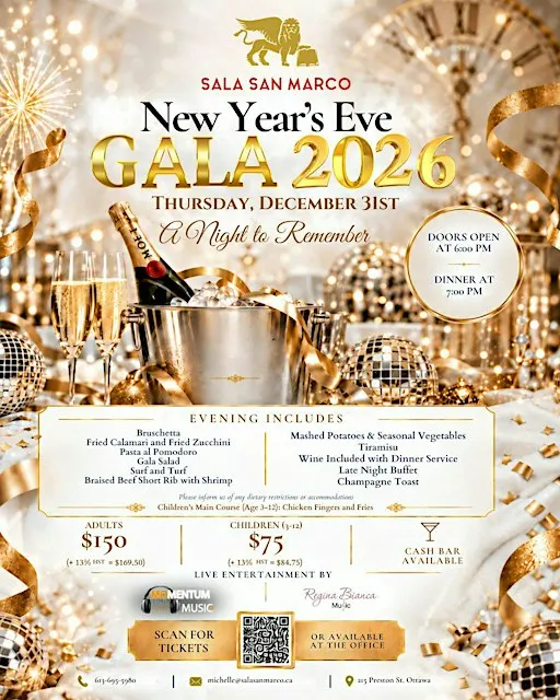 New Year's Eve Gala 2026
