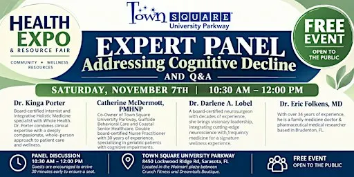 Expert Panel - Addressing Cognitive Decline and Q&A