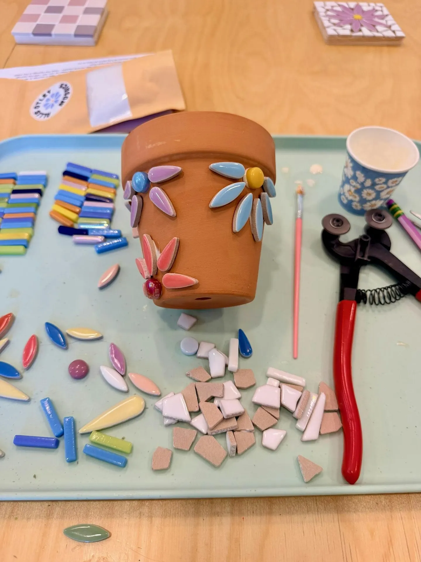 Mosaic Pottery Workshop