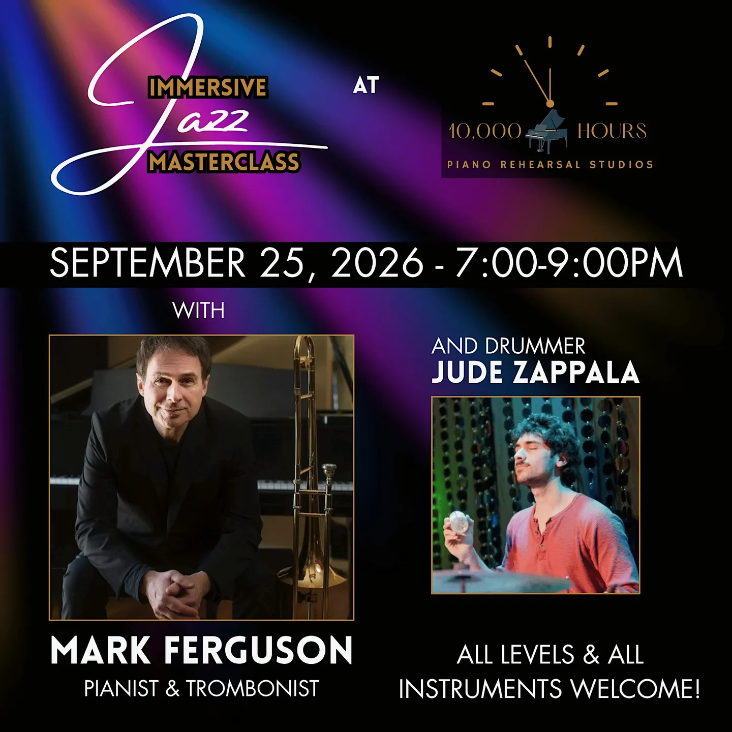 Immersive Jazz Master Class - Audience Member