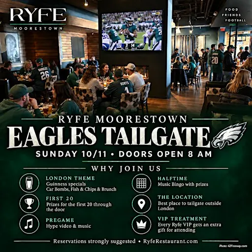 8a London game - Eagles Tailgate & Watch Party