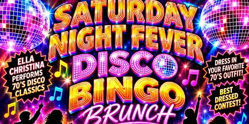 Saturday Night Fever Disco Bingo Brunch in Pelham N.Y.