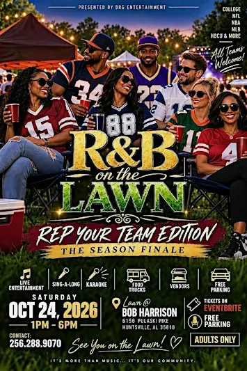 R&B on the Lawn- Rep Your Team Edition