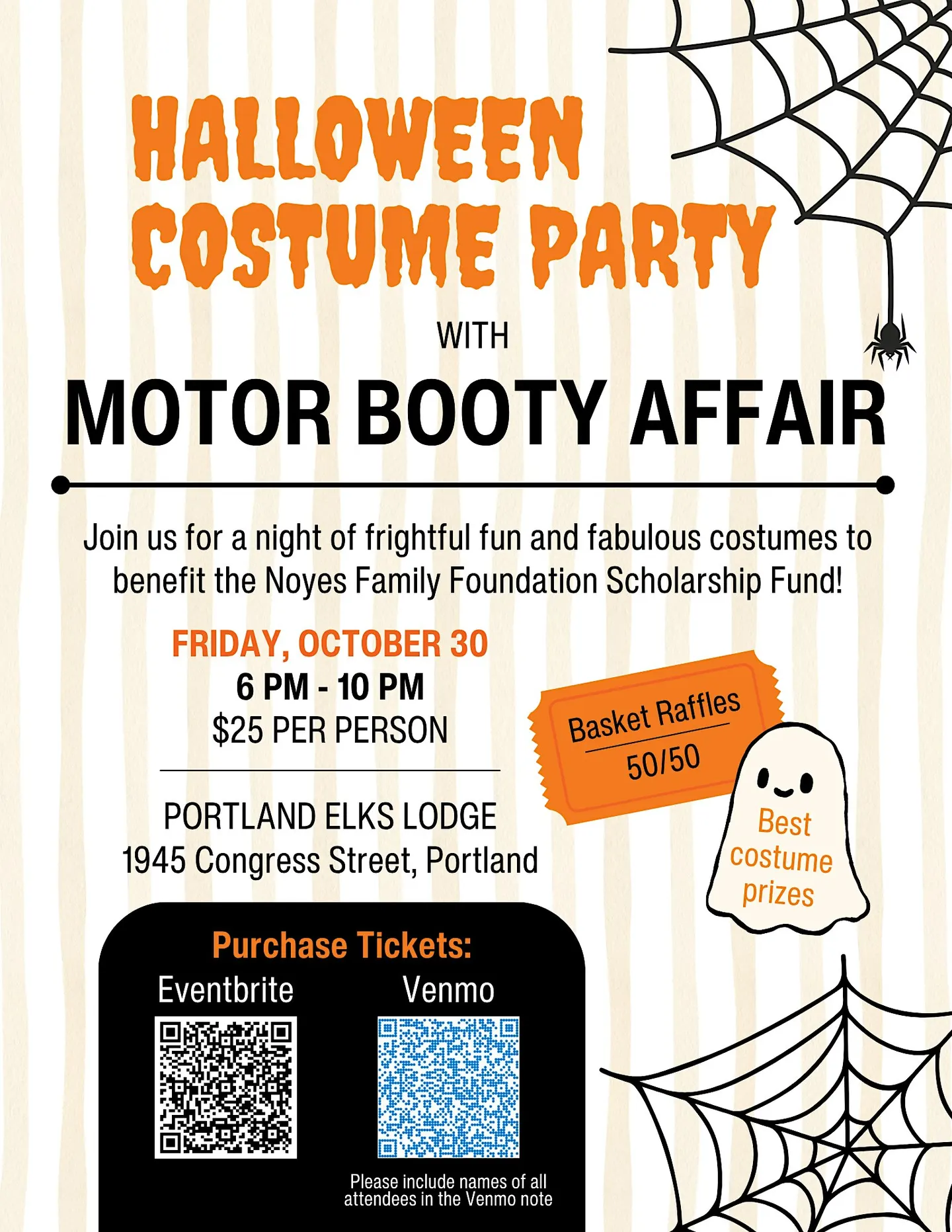 Motor Booty Affair at Noyes Family Foundation Scholarship Night