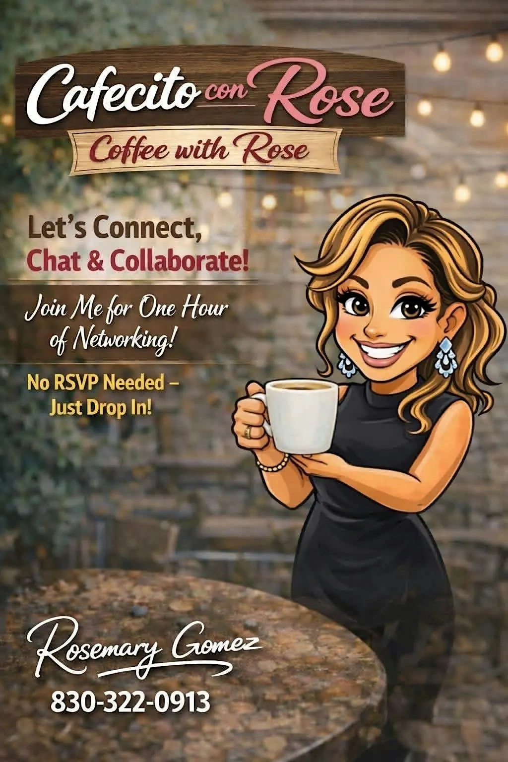 Cafecito con Rose (y Loteria)
