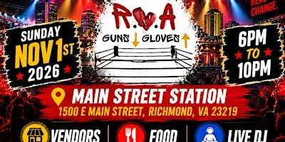 RVA Guns Down Gloves Up