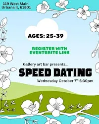 SPEED DATING: FEMALE SIGN UP