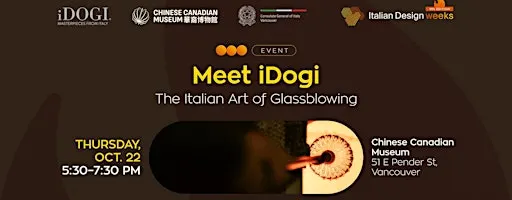 Italian Design Weeks 2026: Meet iDogi - The Italian Art of Glassblowing