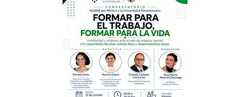 Conversatorio AliaRSE: Formar para el trabajo, formar para la vida