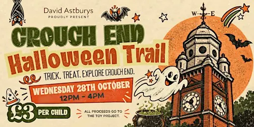 Crouch End Halloween Trail 2026: Half-term Fun!