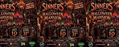 RADIO BASE + DYMONDRNC : SINNERS HALLOWEEN MANSION PARTY LOS ANGELES OCT 31