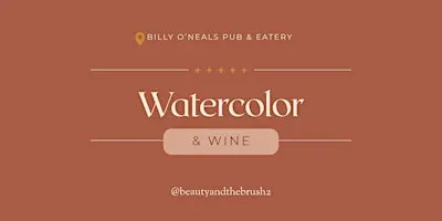 Join us for a fun evening of watercolor and wine!