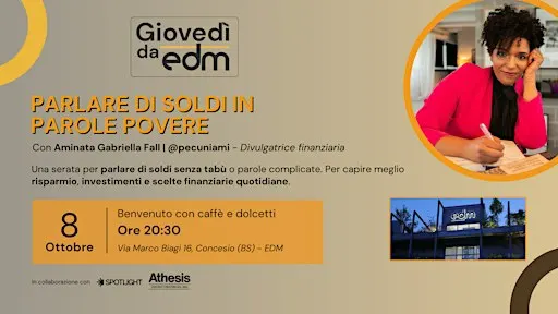 Parlare di soldi in parole povere, con Aminata Gabriella Fall | @pecuniami