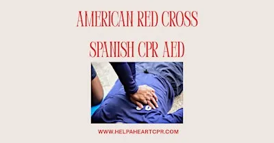 American Red Cross Spanish CPR AED Certification