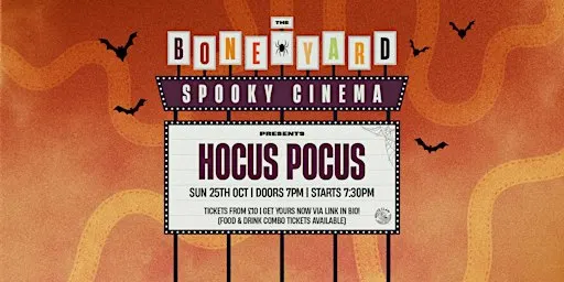 Spooky Cinema at The Boneyard