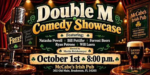 Comedy Showcase at McCabe's Irish Pub