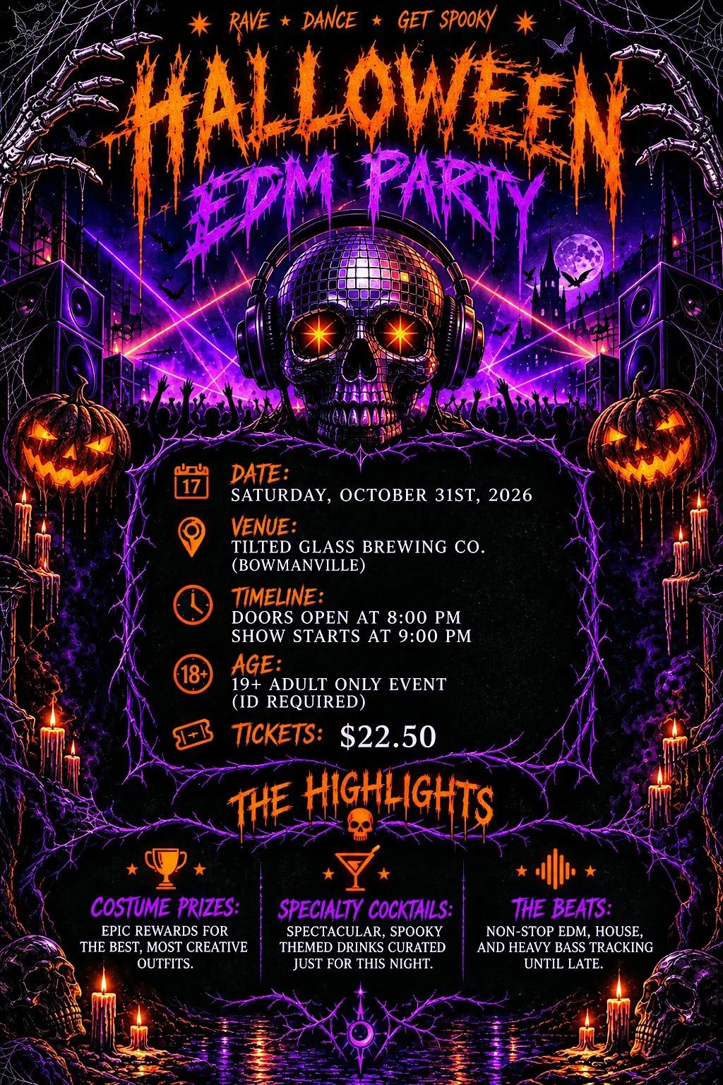 HALLOWEEN DANCE PARTY