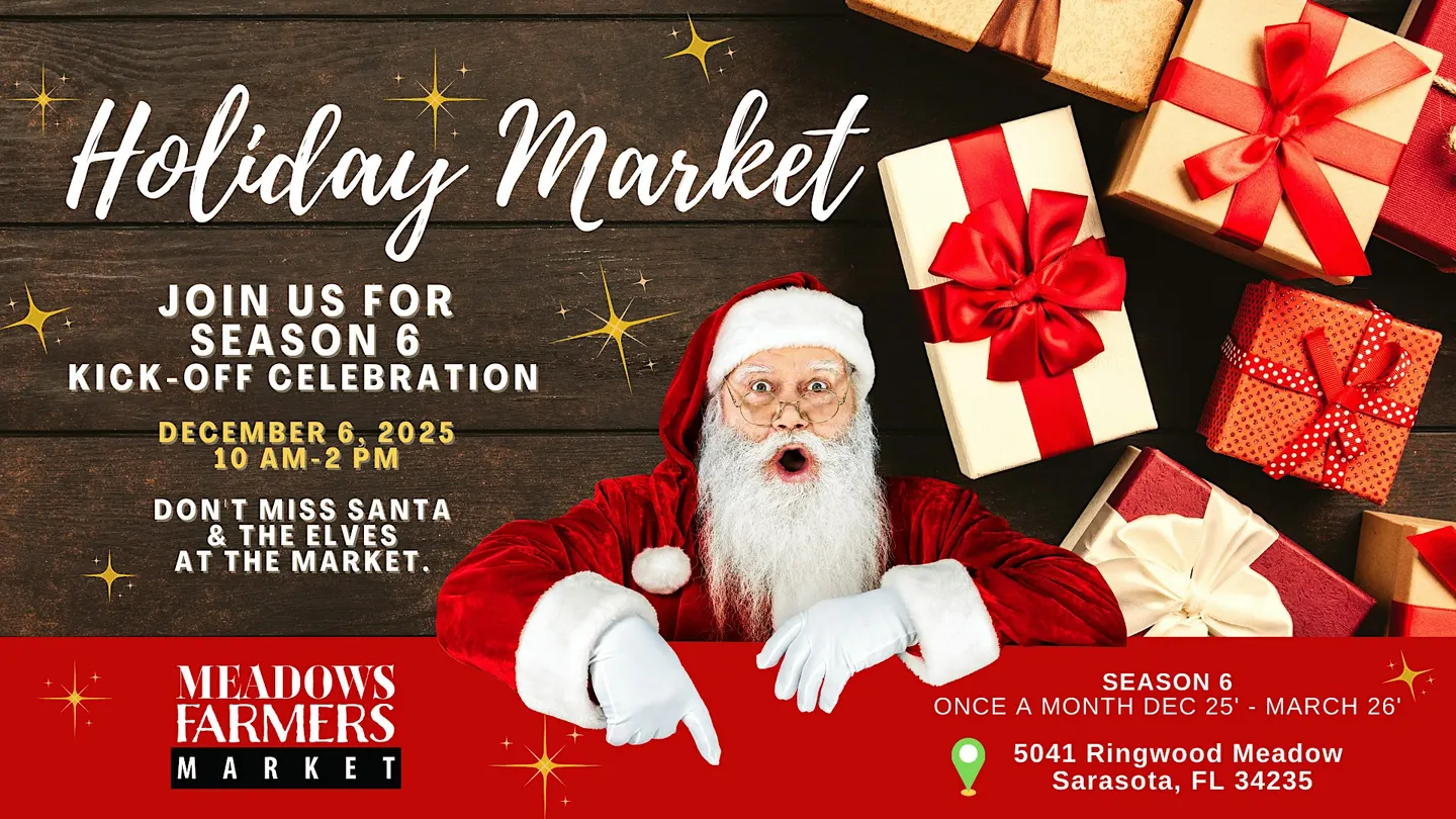 Season 6 Holiday Market Kick-Off with Santa