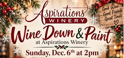 Wine Down & Paint in Clearwater | Holiday Wine Glass & Ornament
