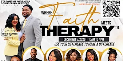 Where Faith Meets Therapy Conference