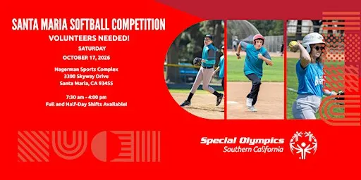 2026 Special Olympics Santa Maria Softball Competition