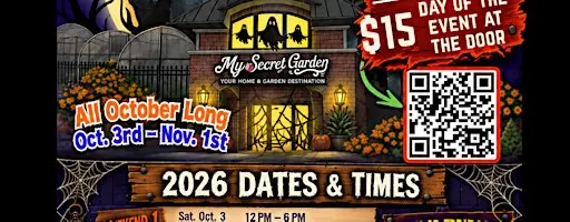 Haunted House at My Secret Garden