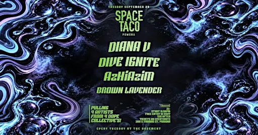 9/29 SPACE TACO 4 New Artist Debut Night!!