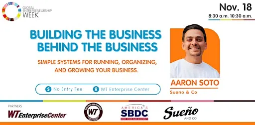 Building the Business Behind the Business