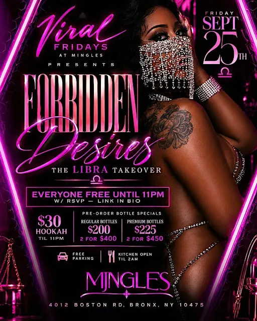 VIRAL FRIDAYS AT MINGLES EACH & EVERY FRIDAY
