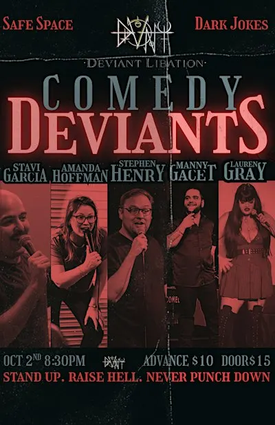Comedy Deviants - An Alt Stand Up Comedy Show