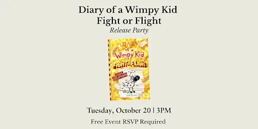 Diary of a Wimpy Kid: Fight or Flight Release Party