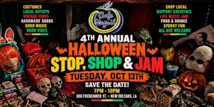 4th Annual Halloween Stop, Shop & Jam!