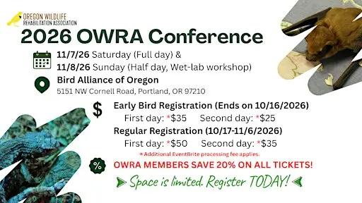 2026 Oregon Wildlife Rehabilitation Conference