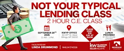 Not Your Typical Lending Class | 2 CE Credits
