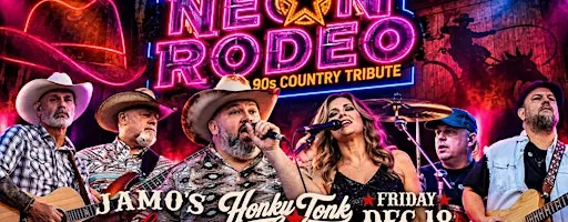 Honky Tonk Friday | Neon Rodeo 90's Country Tribute at Jamo's Live
