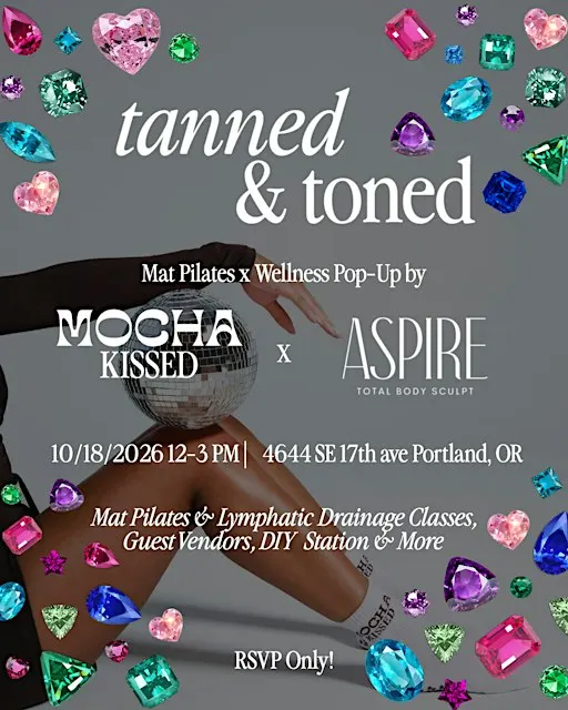 Tanned & Toned Mat Pilates x Wellness Pop-up by Mocha Kissed & Aspire
