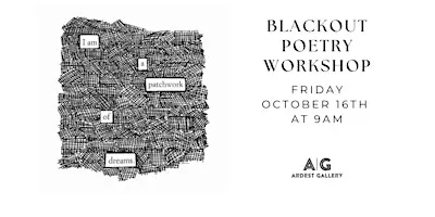 Blackout Poetry Workshop