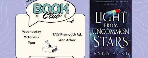 10/7: Rainbows and Unicorns - An LGBTQ+ Book Club at Booksweet