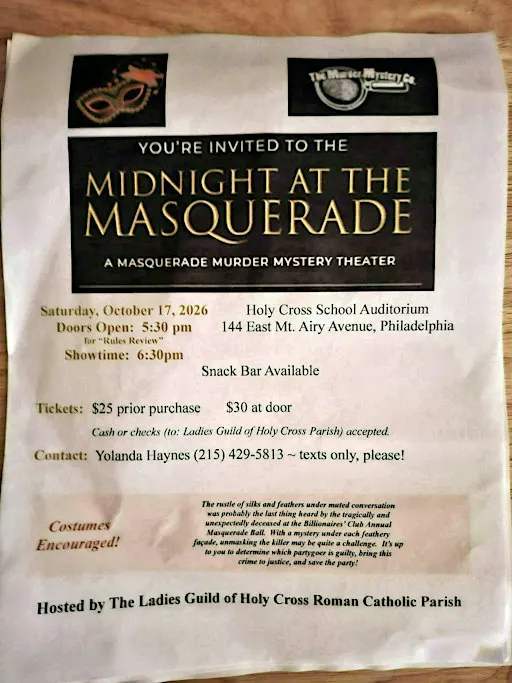 A MASQUERADE MURDER MYSTERY THEATER