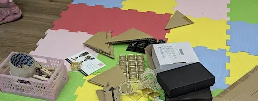 Cardboard Creatures Creative Workshop at Hereford Library