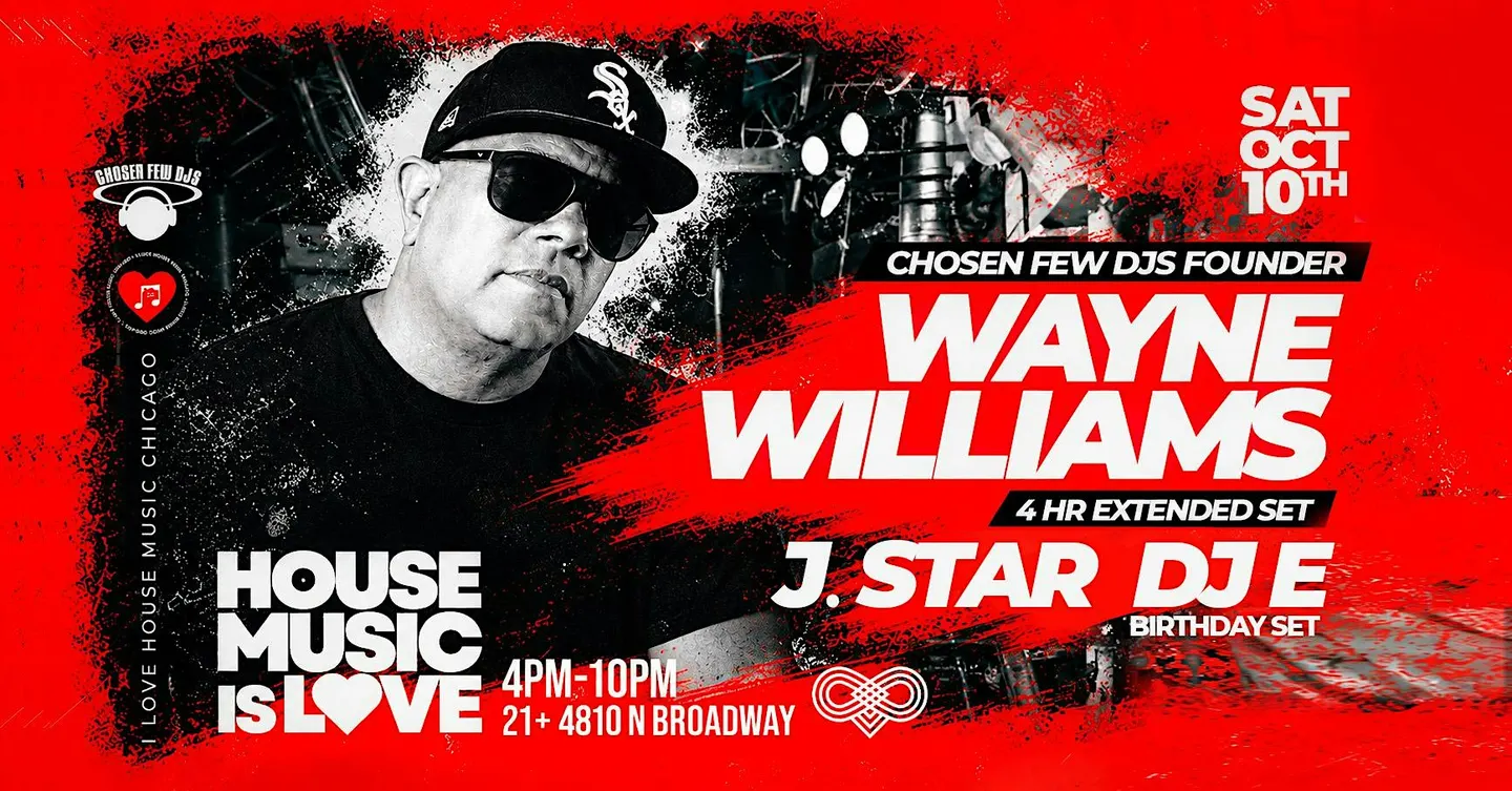 A House Music is Love Day Party. Free with RSVP.