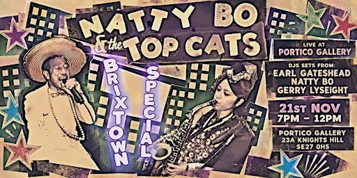 Natty Bo and The Top Cats - Live at The Portico Gallery